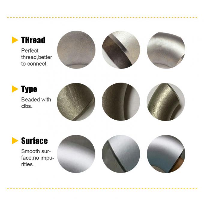 스레드 캐프 주사철 구리 니켈 여성 금속 스레드 피팅 1