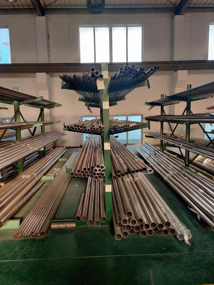 맞춤형 크기 CuNi 9010 C70600 파이프 피팅 구리 니켈 합금 강철 순수 구리 막 0