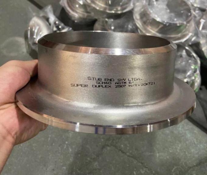 금속 C70600 구리 니켈 합금 파이프 부착장 EN10992-1 TYPE36 랩 합동 플랜지 스터브 끝 CUNI 9010 7