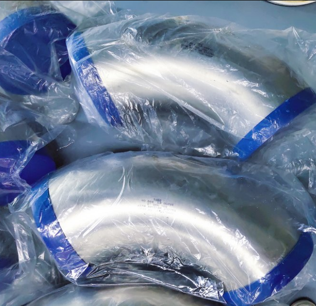 C70600 소재 구리 니켈 팔꿈치 파이프 라인 연결 DIN GB ISO JIS 표준 1