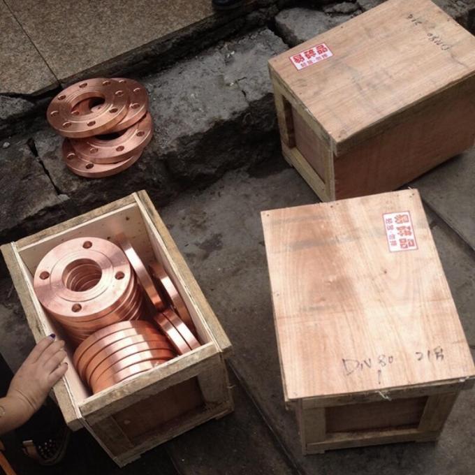 구리 니켈 70/30 금속 구리 니켈 안경 플랜지 ASME/ANSI B16.47 10