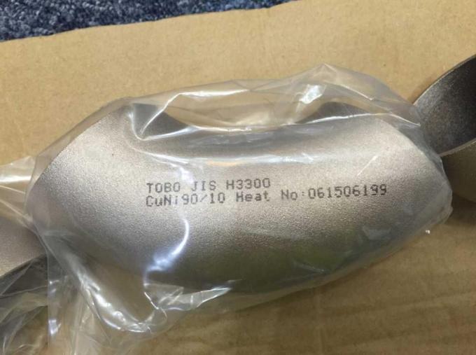 크쿠니는 이음새가 없는 용접된 집중적 편심 리듀서 EEMUA 146 C7060x 구리 니켈 9010 C70600을 엘보우로 밉니다 1