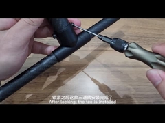 다중 적당한 알루미늄 팔꿈치는 쿠션 Tee 관 이음쇠를 커버합니다