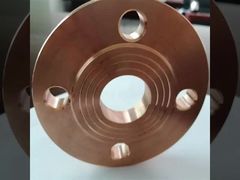 가스 배관 설치용 옐로우 투명 가스 플랜지 소개