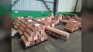 구리-니켈 바: 탁월한 해수 내식성과 해양 응용 분야를 위한 고강도