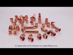 구리 파이프 피팅 – 배관 및 HVAC 응용 분야를 위한 안정적인 부식 방지 연결