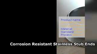 ASTM A403 WP304 스테인레스 스터브 엔드 파이프 피팅