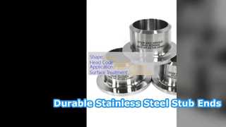ASTM A403 스테인레스 스틸 스텁 엔드 파이프 피팅