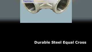 ASME B16.9 A105 탄소강 이퀄 크로스