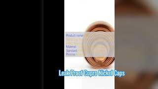 UNS C70600 Cupro 니켈 90 10 누출 방지 HVAC용 캡