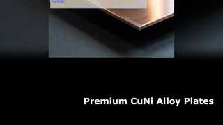 고품질 CuNi 90 10 및 70 30 합금 플레이트