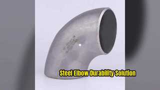 강철 팔꿈치 90도 LR 이음새가 없는 탄소강