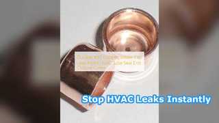 내구성이 뛰어난 K65 구리 솔더 캡 누출 방지 HVAC 씰