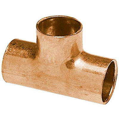 Seawater Corrosion Resistant CuNi Equal Tee C70600 90/10 Butt Weld Fitting