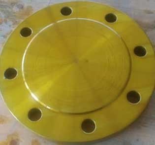ASME B16.5 CuNi 70/30 Round Metal Blind Flange 150#-1500# Industrial Flat Pipe Plate