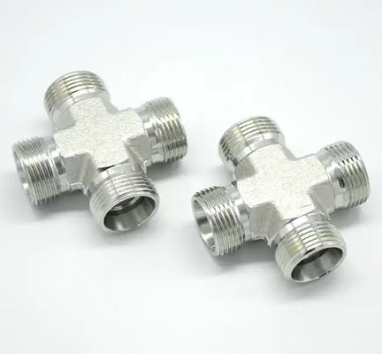 Stainless Steel Female Thread Cross Connection Pipe Fitting for Fuel Oil Water Gas Line
