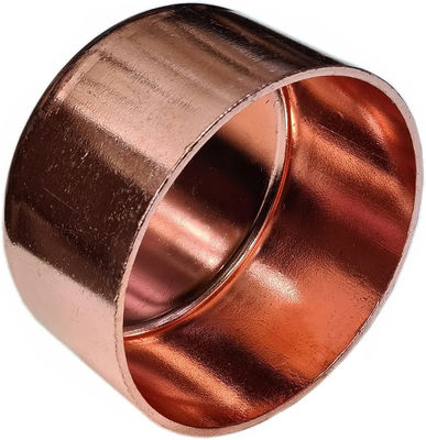 Copper Forged Threaded End Cap 15 Inch SCH10 Sand Polishing Pipe Fitting