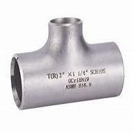 Customized Copper Nickel Reducing Tee  3/4"-30", SCH20-SCH40, Hot Selling Pipe Fitting