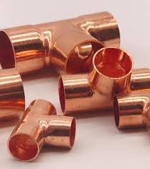 ANSI B16.5 Equal Cushion Tee Copper Press Plumbing Fitting High-Quality Copper Material