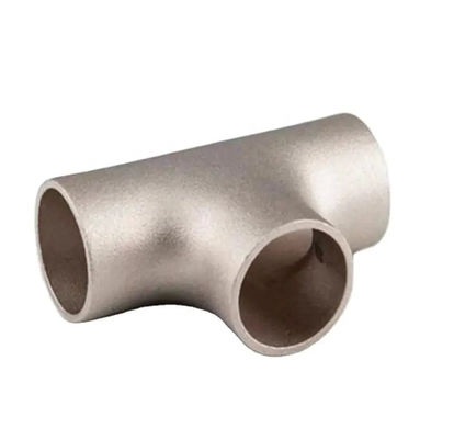 DN20 CuNi C70600 Equal Tee NPT/BSP Threaded Anti-Corrosion Pipe Connector Fitting
