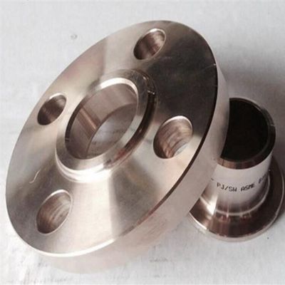 Copper Nickel Weld Neck Flange Corrosion-Resistant Alloy Flange for Fertilizer Plant Oil Black Paint