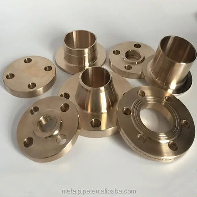 ASTM B466 구리 니켈 UNS C70600 파이프라인 시스템용 슬립 온 플랜지 커넥터