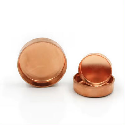 Copper Forged Threaded End Cap 15 Inch SCH10 Sand Polishing Pipe Fitting