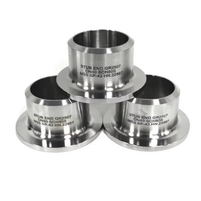 Durable Equal Stub Ends for Piping Systems Lap Joint Pipe Fittings with ISO9001