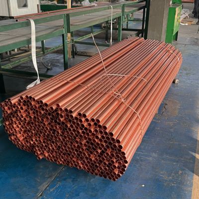공장 직접 공급 ASTM B280 C12000 1/2 1/4 구리 튜브 에어컨 구리 파이프