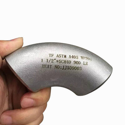 1.5D 반경 스레드 구리 니켈 엘보 – ASTM B466M