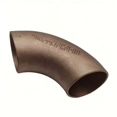 Industrial CuNi 70/30 Copper Nickel 90 Degree Elbow, Seamless Butt weld Schedule 40