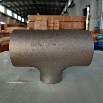 70/30 CuNi 감소 티 맞대기 용접 피팅 ASME B16.5 Class150 단조 해양