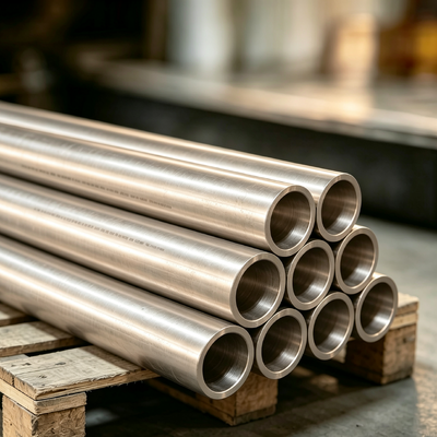 Annealed CuNi 70/30 Welded Tube ASME SB466 Nickel Copper Alloy Pipe with High Yield Strength